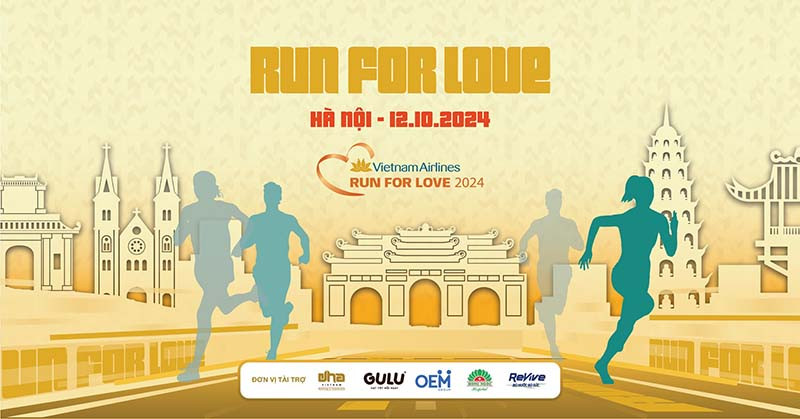 Giải chạy Vietnam Airlines - Run for Love 2024